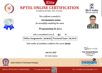 Programming in Java